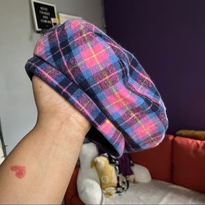 Plaid Beret